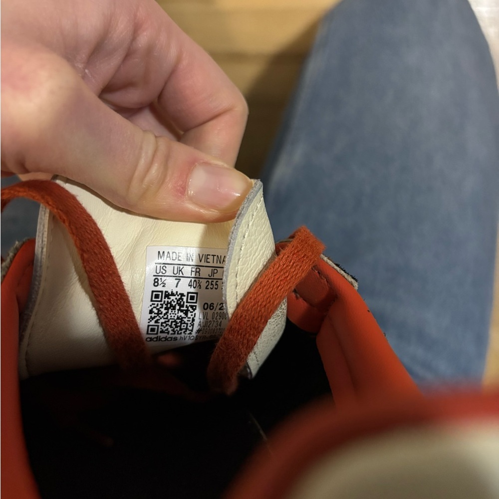 Adidas Originals OG Samba Cheetah Print Sneakers with Red Highlights women’s 8.5 - Picture 6 of 7